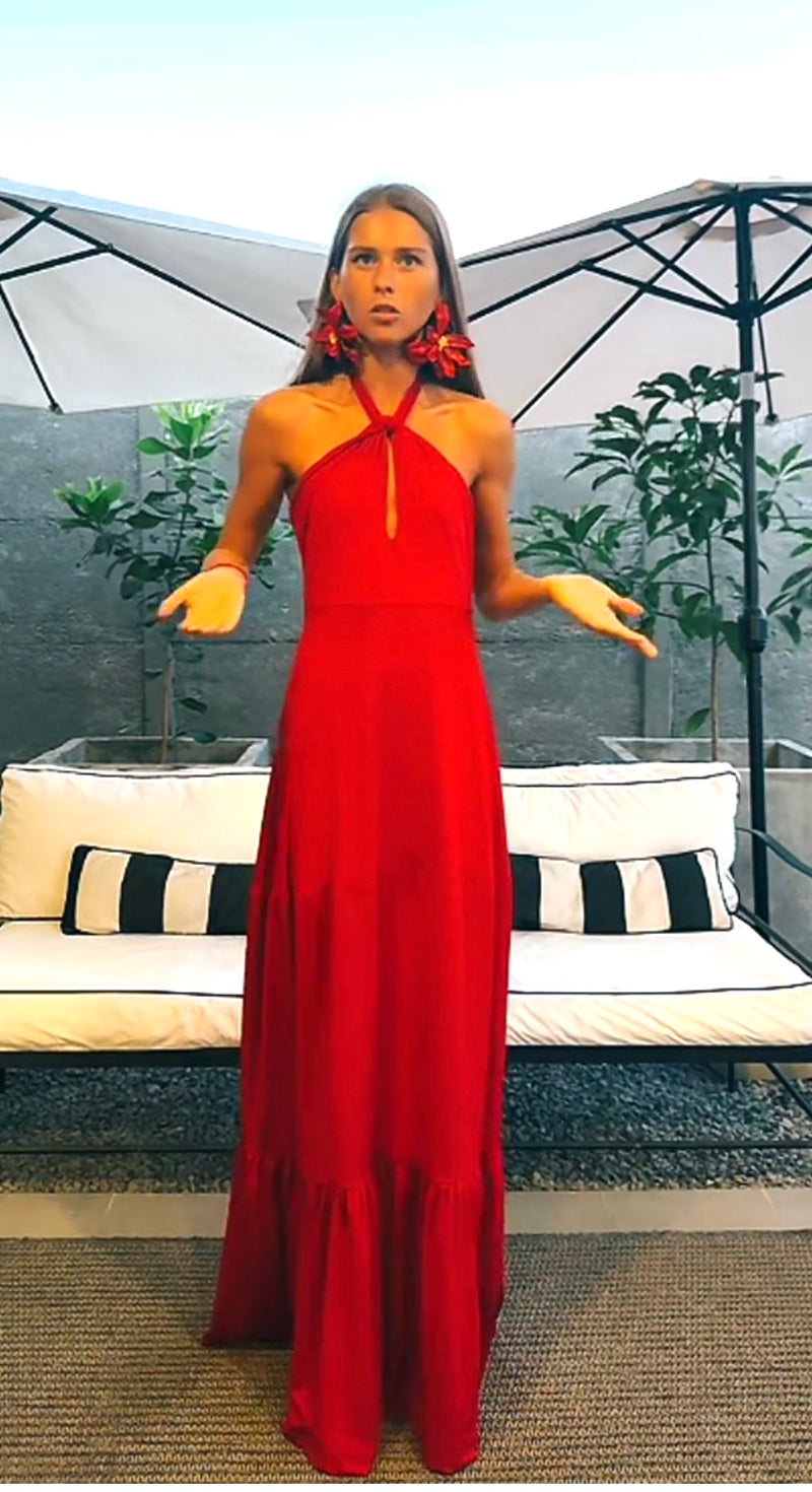 VESTIDO FLORENCIA CAMLU (Selecciona el color)