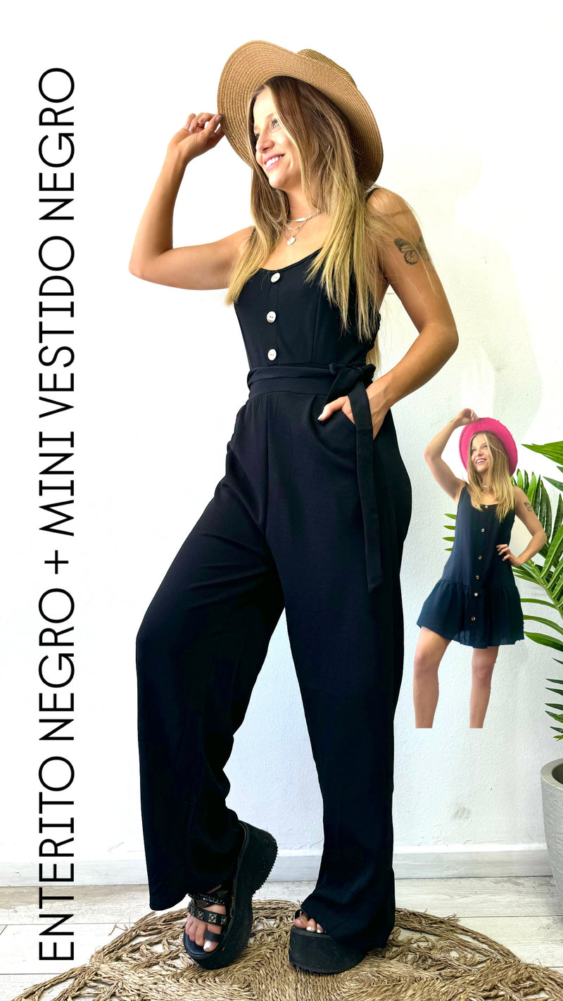 PACK NAVIDEÑO IDEA PARA REGALAR ENTERITO MÁS MINI VESTIDO