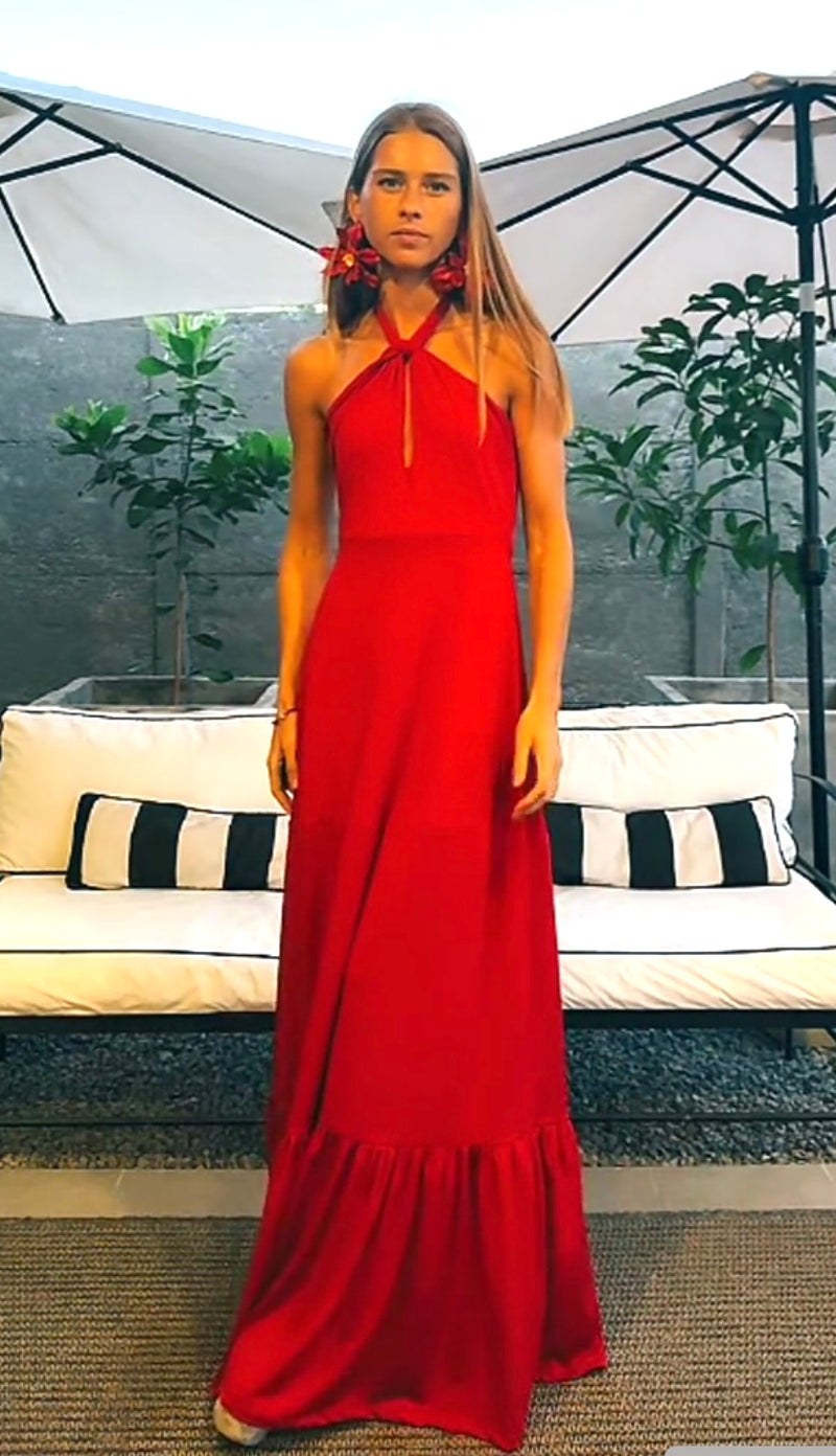 VESTIDO FLORENCIA CAMLU (Selecciona el color)