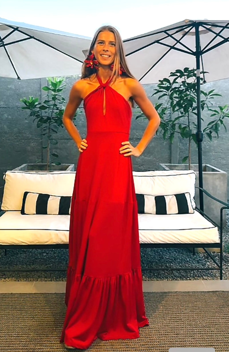 VESTIDO FLORENCIA CAMLU (Selecciona el color)