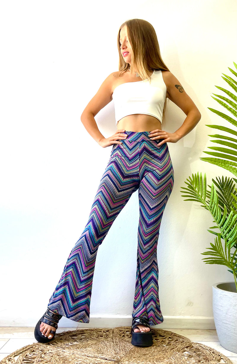 PANTALON TIPO CALZA FLARE