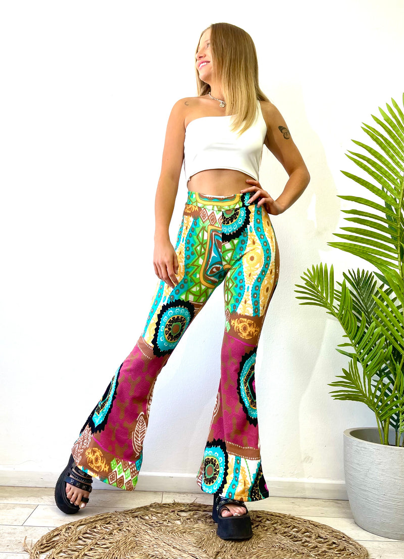 PANTALON TIPO CALZA FLARE