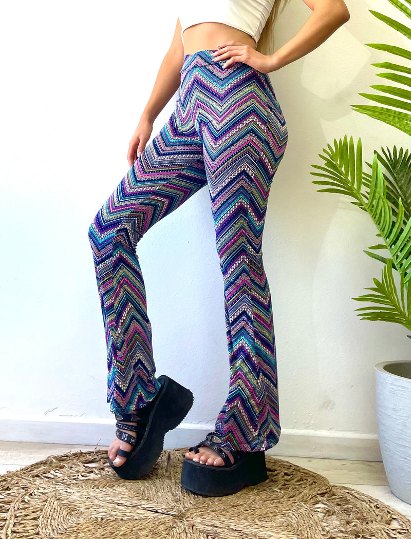 PANTALON TIPO CALZA FLARE