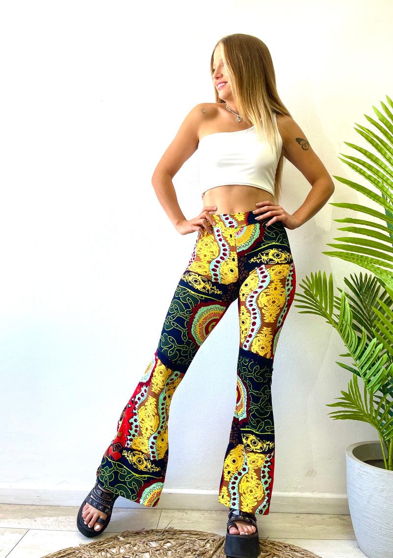 PANTALON TIPO CALZA FLARE