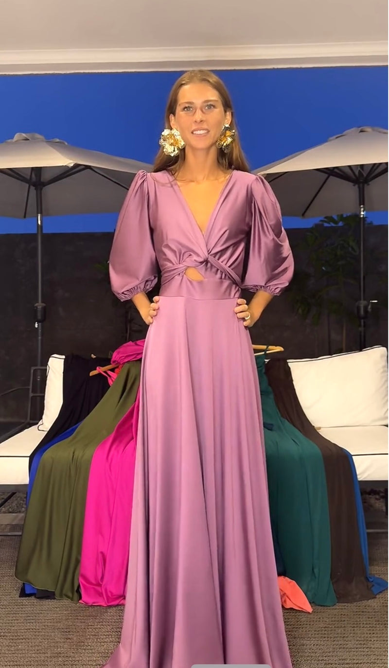 VESTIDO ROSARIO FIESTA CONFECCION NACIONAL (Selecciona el color)