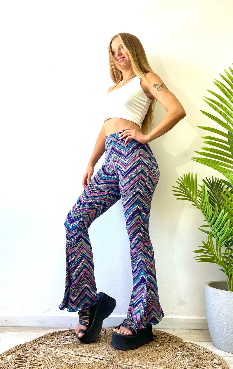 PANTALON TIPO CALZA FLARE