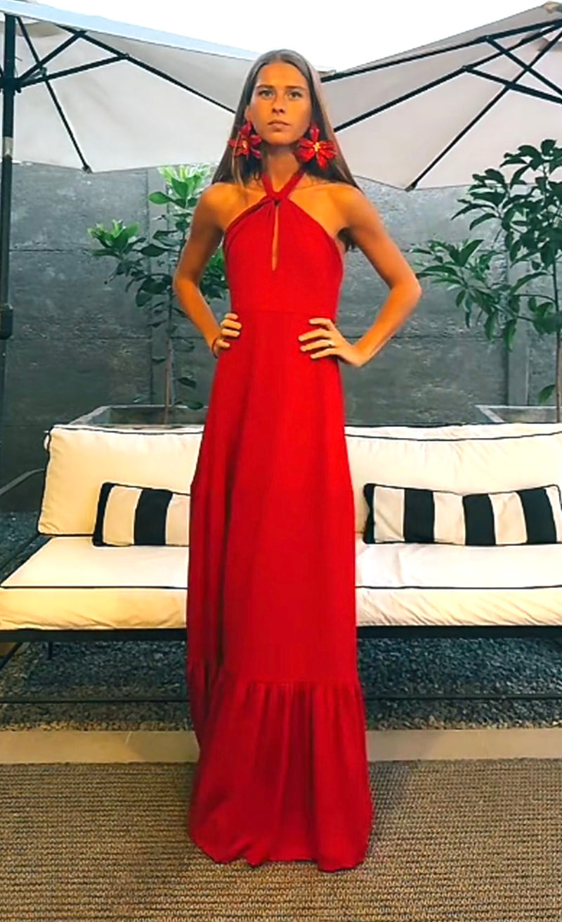 VESTIDO FLORENCIA CAMLU (Selecciona el color)