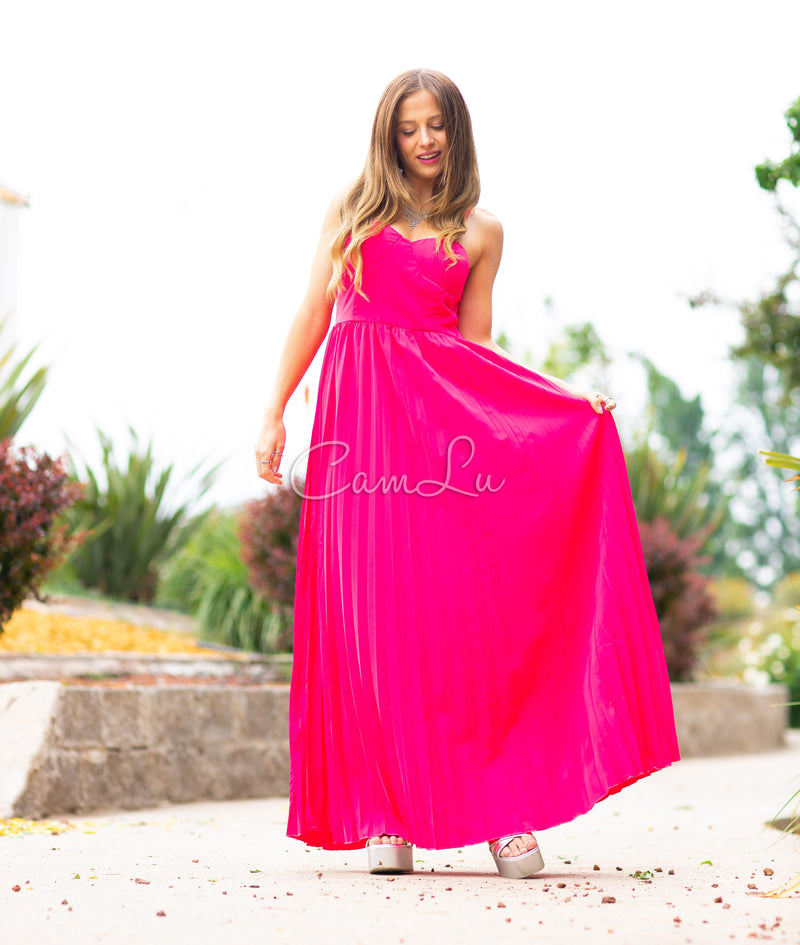 MAXI VESTIDO SOFT TABLEADO