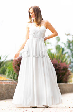 MAXI VESTIDO SOFT TABLEADO