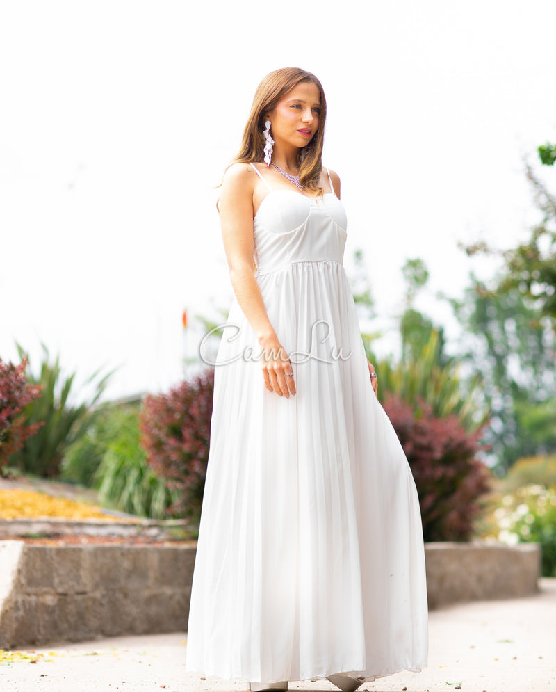 MAXI VESTIDO SOFT TABLEADO