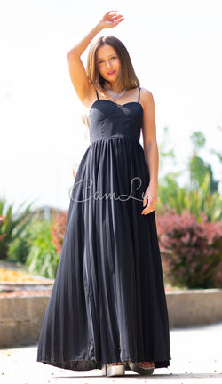 MAXI VESTIDO SOFT TABLEADO