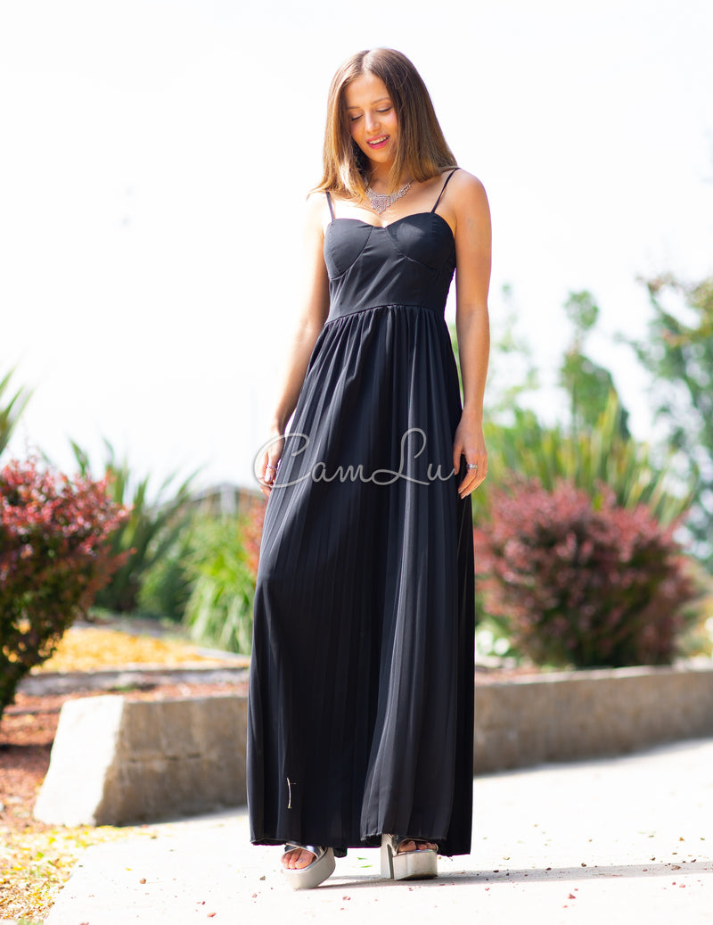 MAXI VESTIDO SOFT TABLEADO