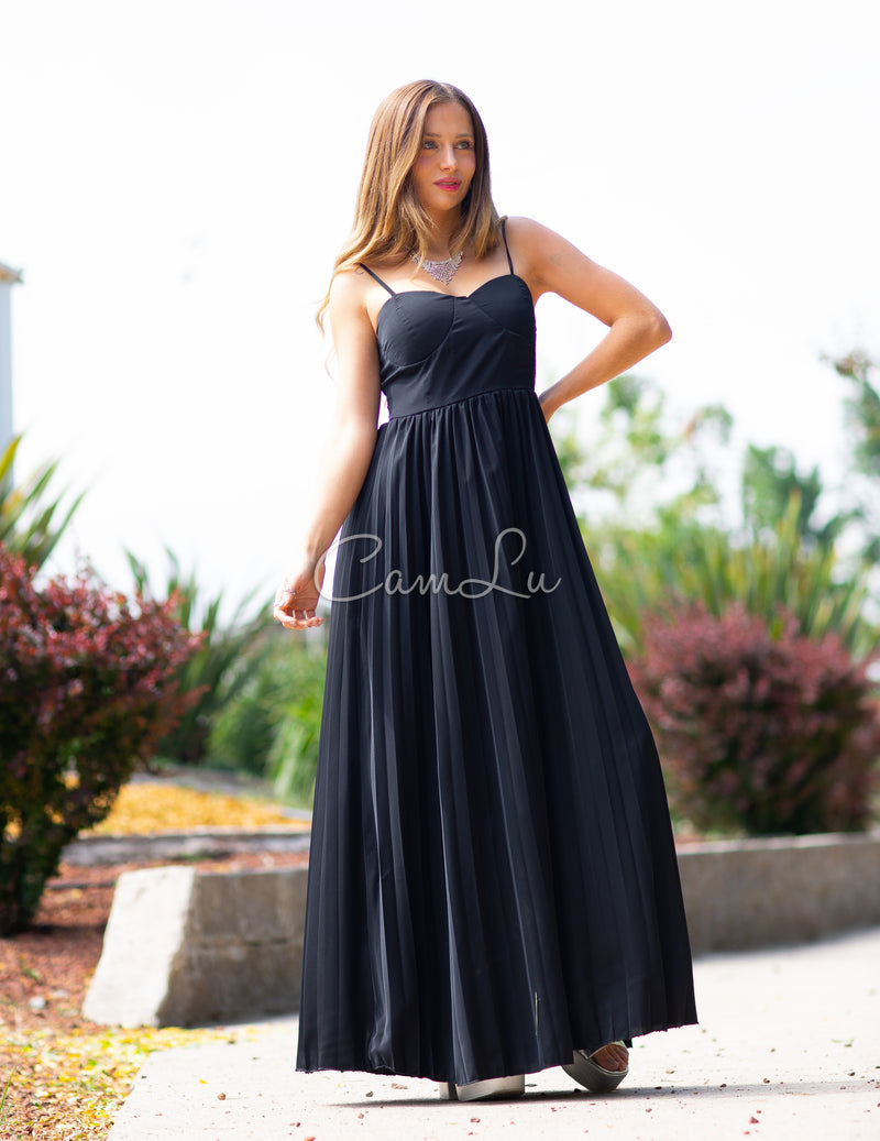 MAXI VESTIDO SOFT TABLEADO