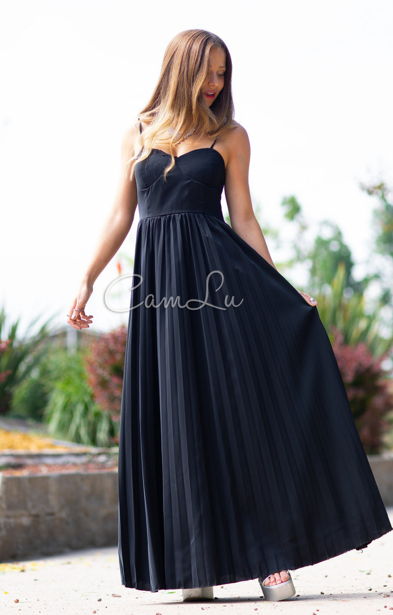 MAXI VESTIDO SOFT TABLEADO