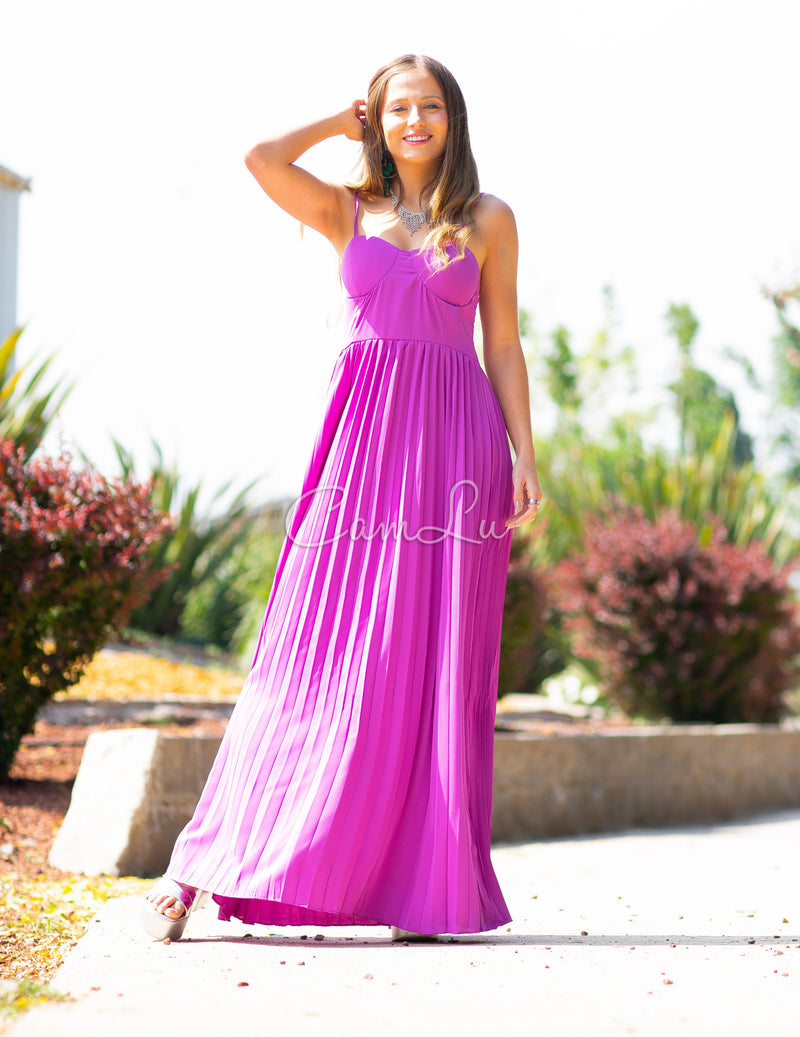 MAXI VESTIDO SOFT TABLEADO