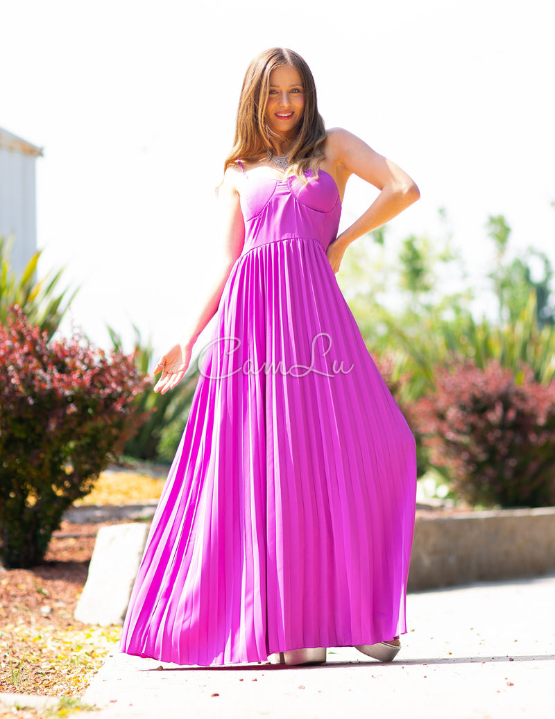 MAXI VESTIDO SOFT TABLEADO