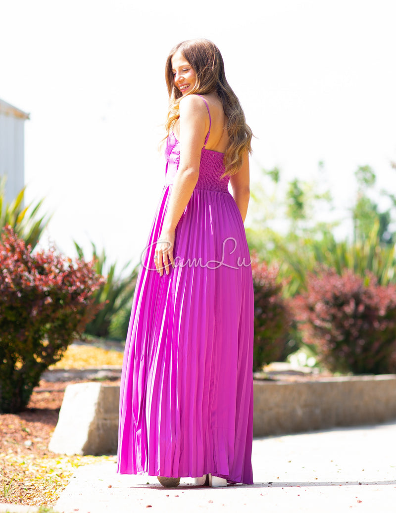 MAXI VESTIDO SOFT TABLEADO