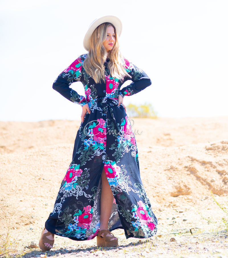 EXCLUSIVO VESTIDO CAMISERO COLOMBA BY CAMLU CONFECCION NACIONAL