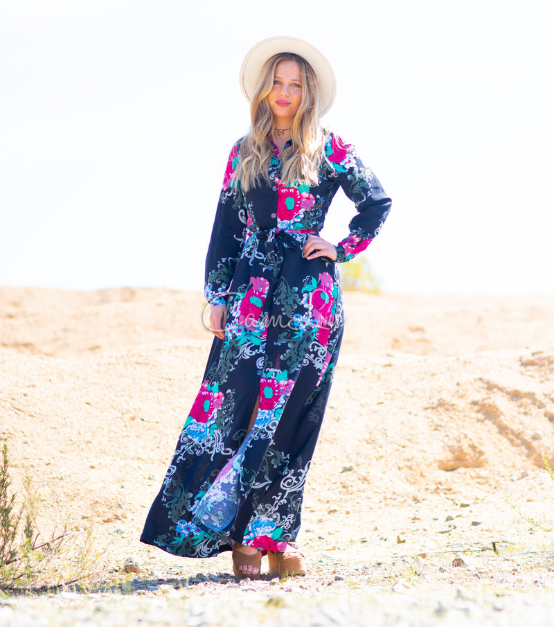 EXCLUSIVO VESTIDO CAMISERO COLOMBA BY CAMLU CONFECCION NACIONAL