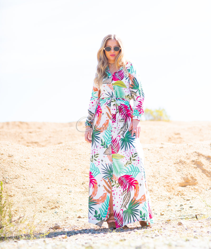 EXCLUSIVO VESTIDO CAMISERO COLOMBA BY CAMLU CONFECCION NACIONAL