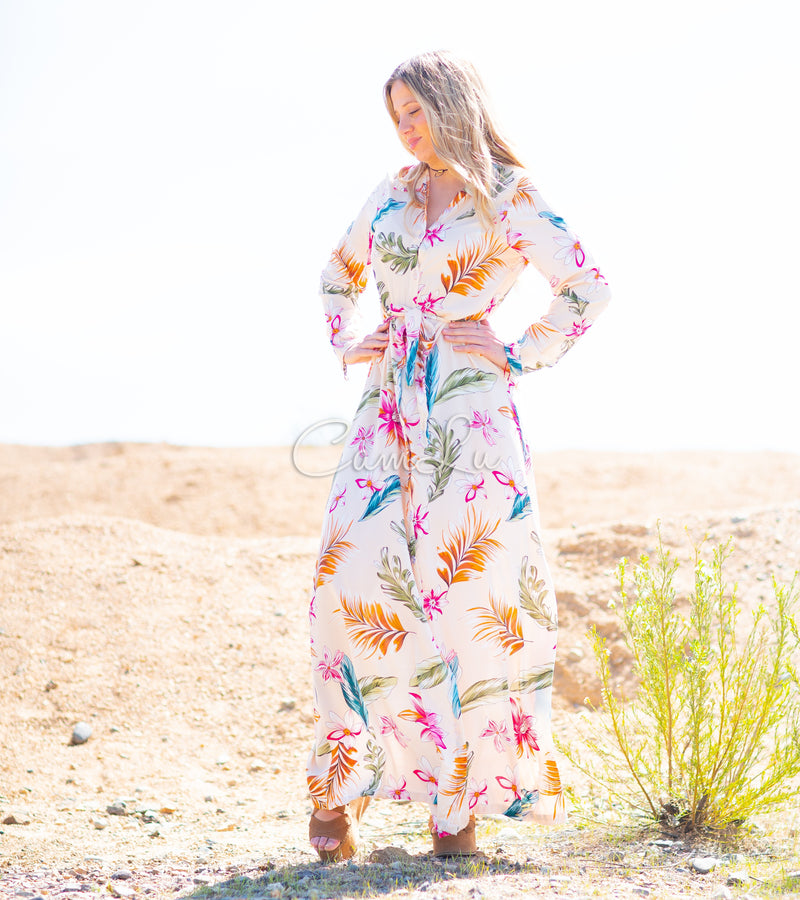 EXCLUSIVO VESTIDO CAMISERO COLOMBA BY CAMLU CONFECCION NACIONAL