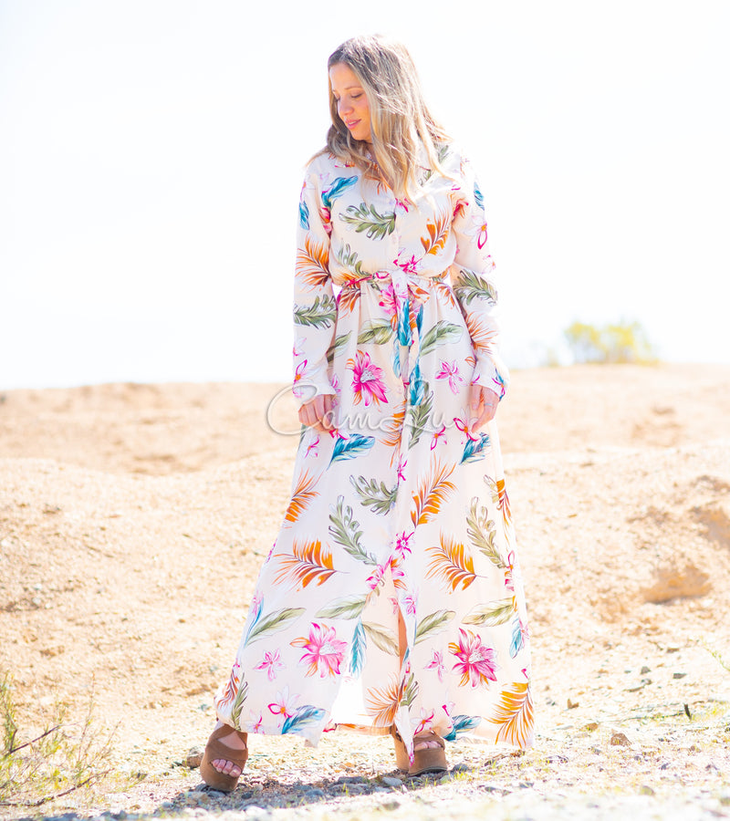 EXCLUSIVO VESTIDO CAMISERO COLOMBA BY CAMLU CONFECCION NACIONAL