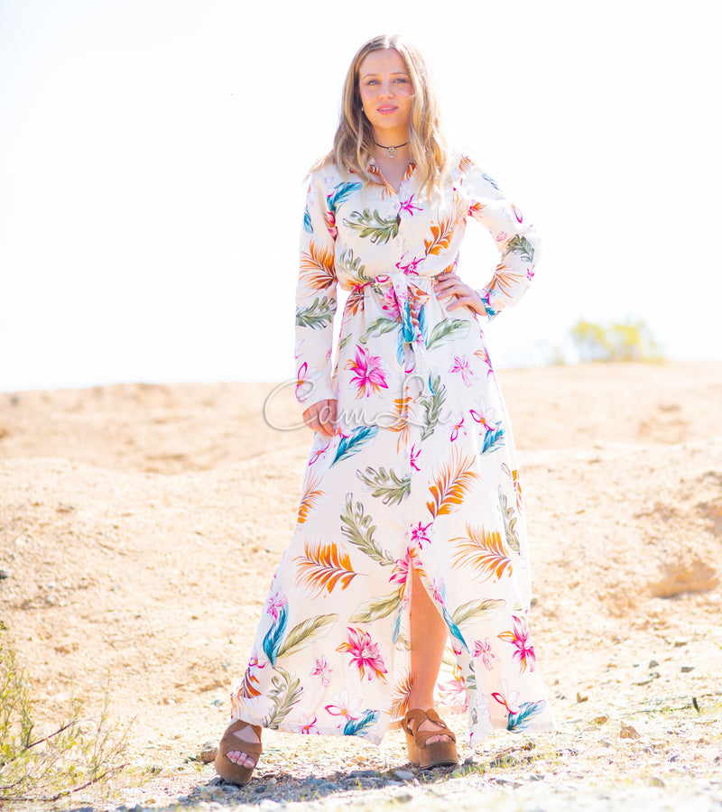 EXCLUSIVO VESTIDO CAMISERO COLOMBA BY CAMLU CONFECCION NACIONAL