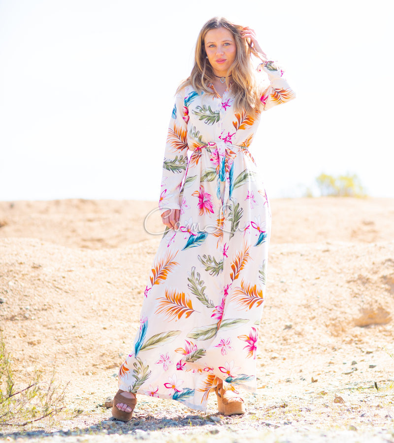 EXCLUSIVO VESTIDO CAMISERO COLOMBA BY CAMLU CONFECCION NACIONAL