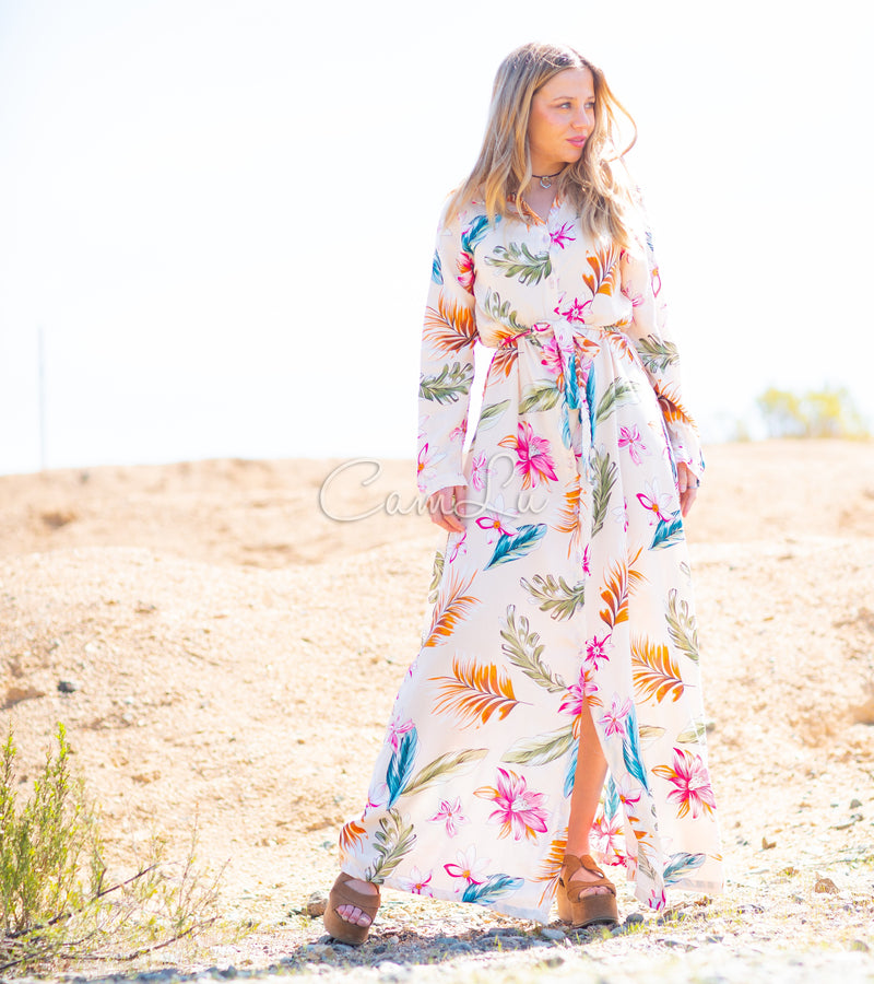 EXCLUSIVO VESTIDO CAMISERO COLOMBA BY CAMLU CONFECCION NACIONAL