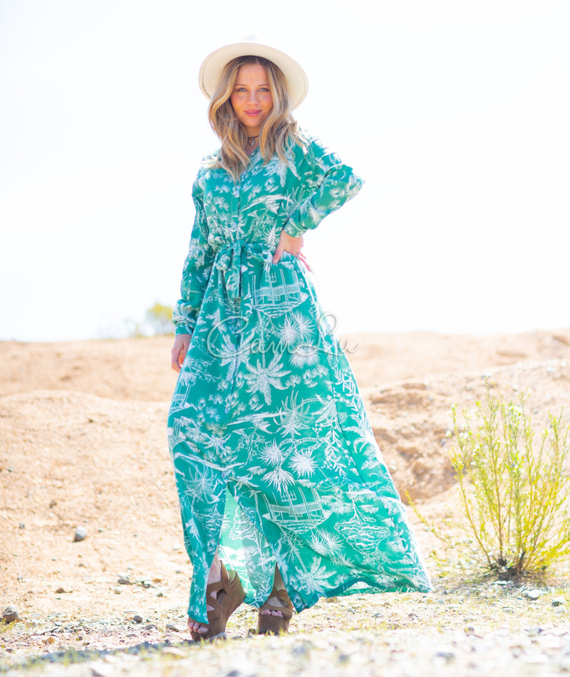 EXCLUSIVO VESTIDO CAMISERO COLOMBA BY CAMLU CONFECCION NACIONAL