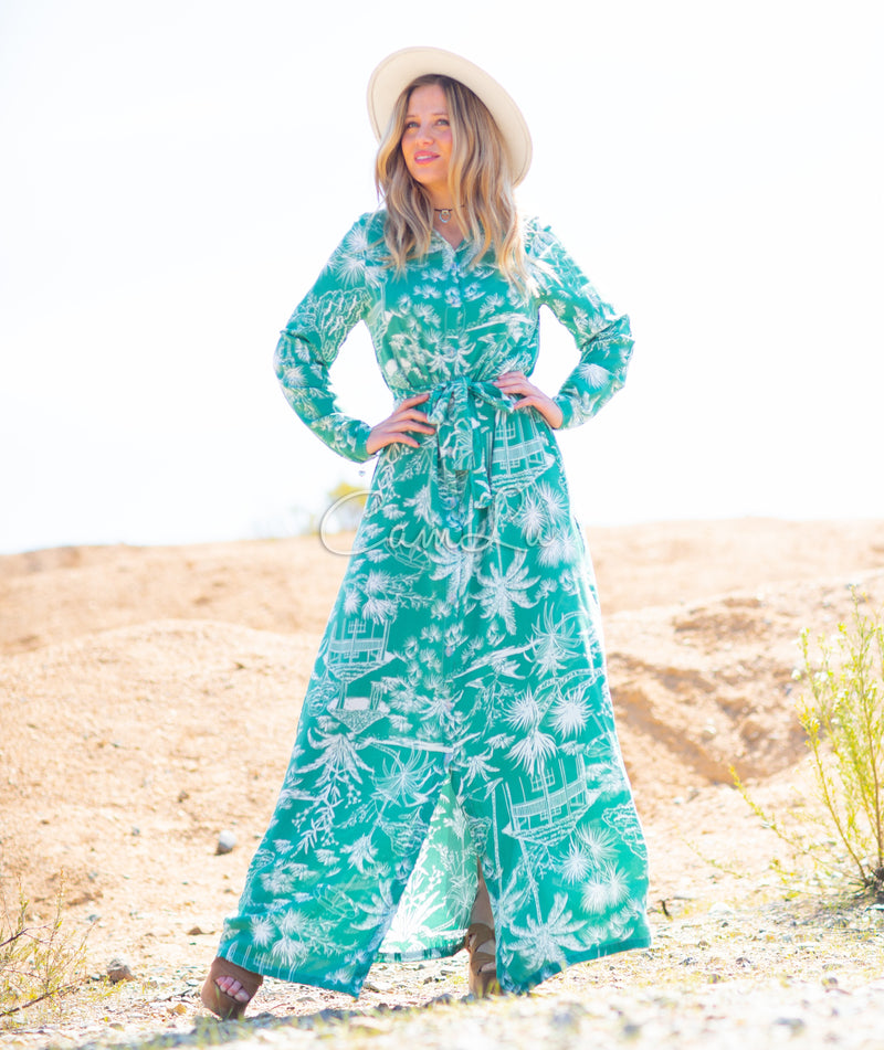 EXCLUSIVO VESTIDO CAMISERO COLOMBA BY CAMLU CONFECCION NACIONAL