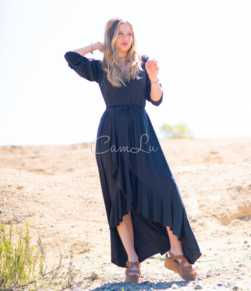 EXCLUSIVO VESTIDO BY CAMLU ENVOLVENTE VENECIA