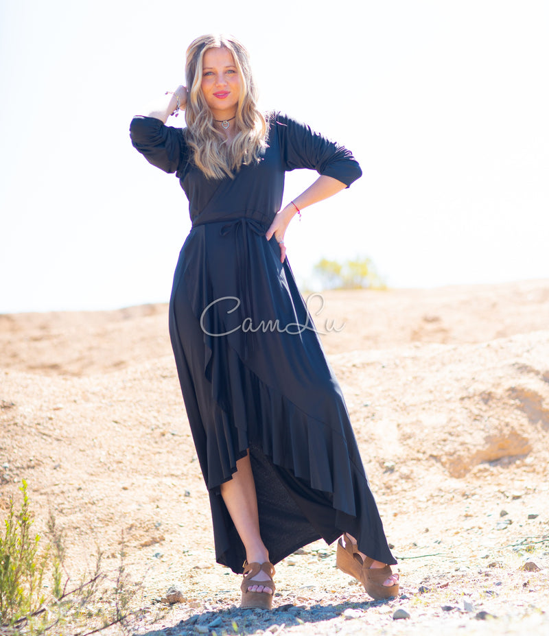 EXCLUSIVO VESTIDO BY CAMLU ENVOLVENTE VENECIA