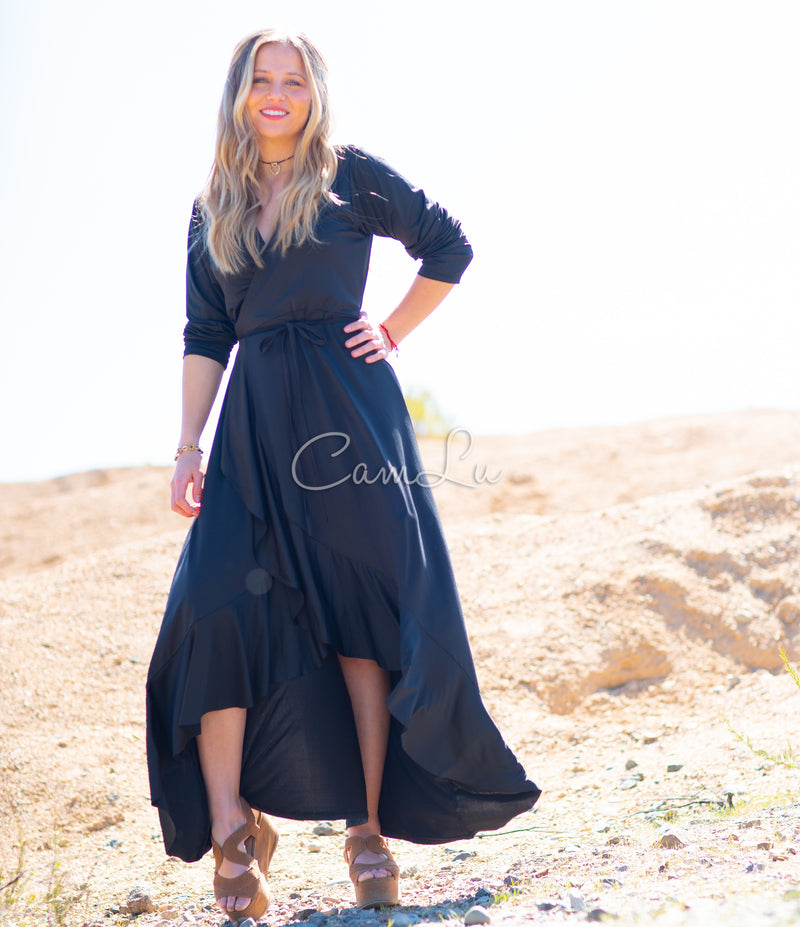 EXCLUSIVO VESTIDO BY CAMLU ENVOLVENTE VENECIA