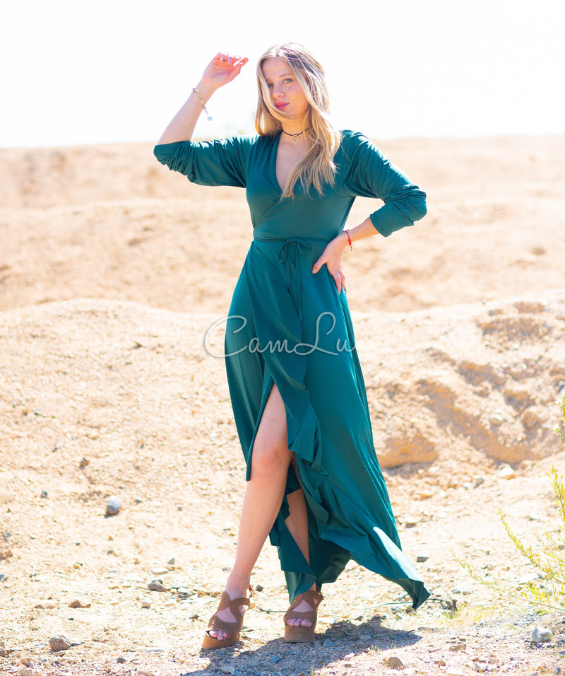 EXCLUSIVO VESTIDO BY CAMLU ENVOLVENTE VENECIA