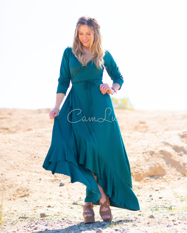 EXCLUSIVO VESTIDO BY CAMLU ENVOLVENTE VENECIA