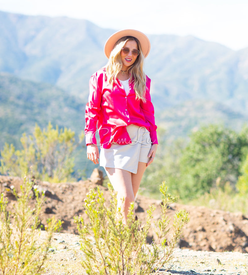 BLUSA SATINADA CAMLU