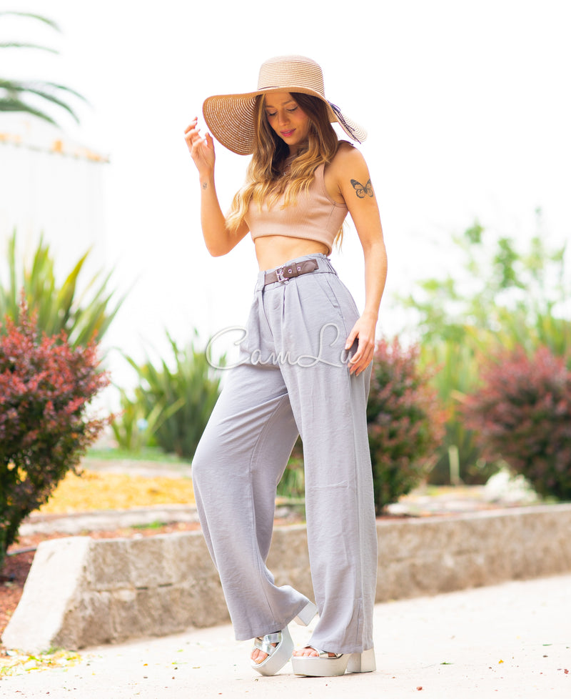 PANTALON CINTURON LATERAL