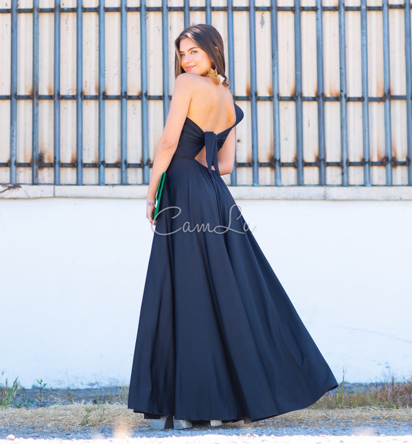 VESTIDO JOSEFINA DOBLE VUELITO FRONTAL FIESTA CONFECCION NACIONAL