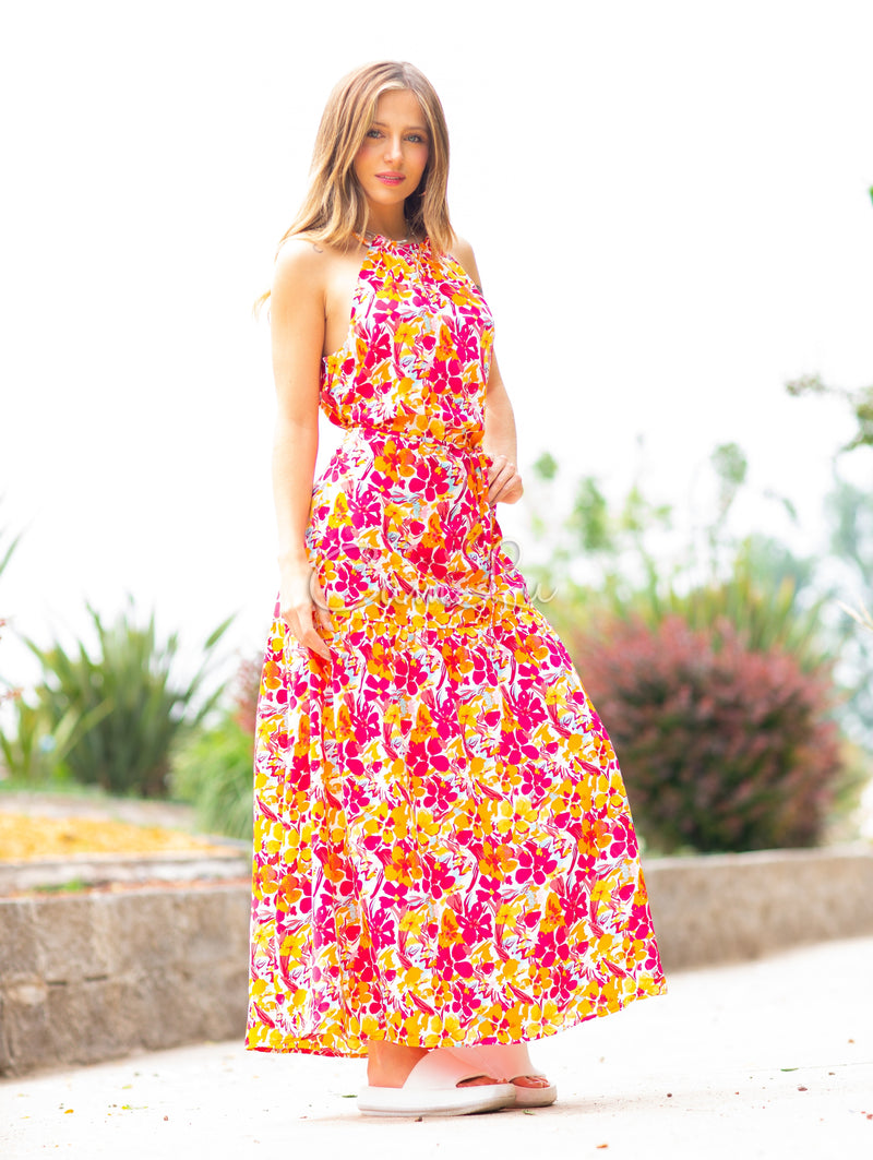 VESTIDO FLORES MARIA