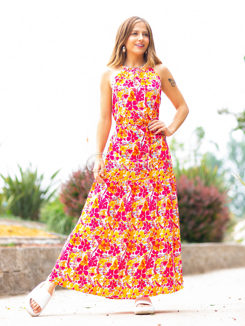 VESTIDO FLORES MARIA