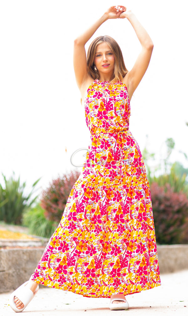 VESTIDO FLORES MARIA