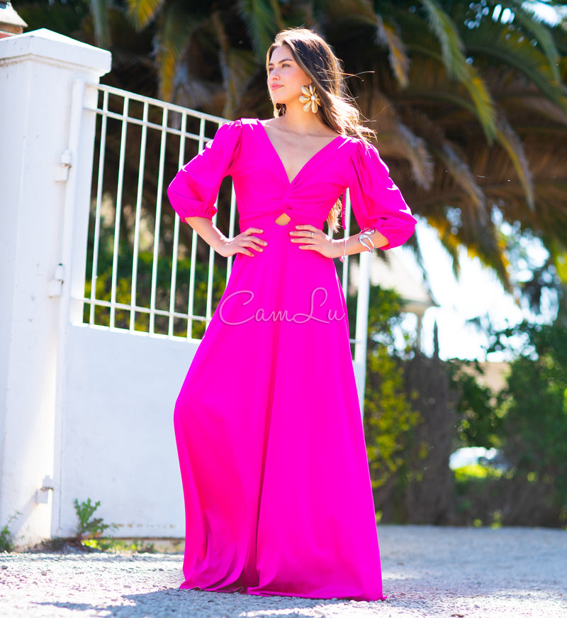 VESTIDO ROSARIO FIESTA CONFECCION NACIONAL (Selecciona el color)