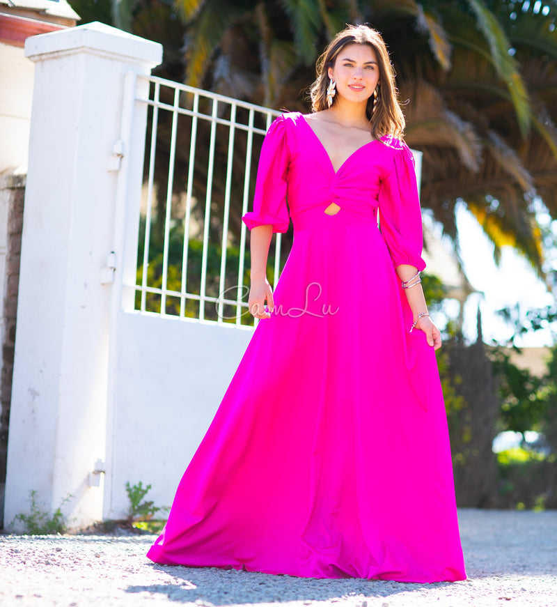 VESTIDO ROSARIO FIESTA CONFECCION NACIONAL (Selecciona el color)