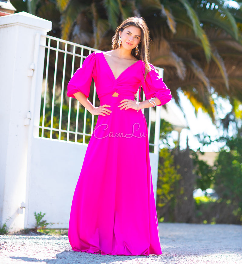 VESTIDO ROSARIO FIESTA CONFECCION NACIONAL (Selecciona el color)