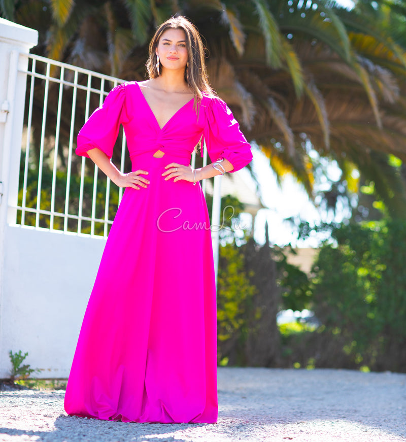 VESTIDO ROSARIO FIESTA CONFECCION NACIONAL (Selecciona el color)