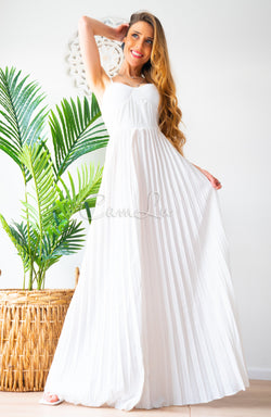 MAXI VESTIDO SOFT TABLEADO