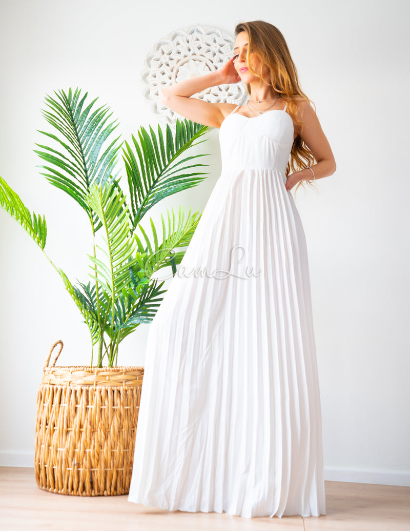 MAXI VESTIDO SOFT TABLEADO