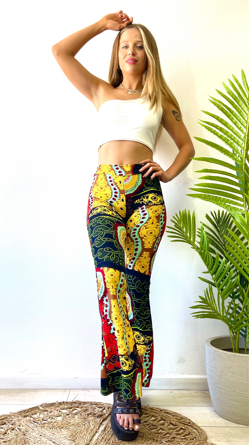 PANTALON TIPO CALZA FLARE