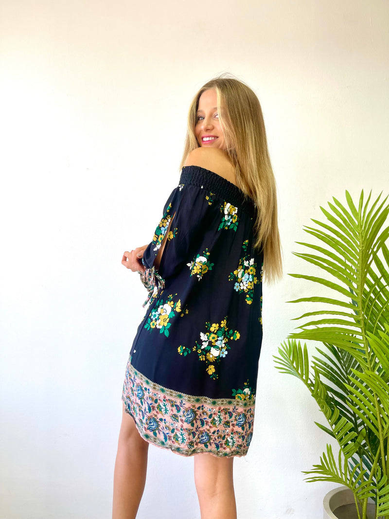 MINI VESTIDO BOHEMIO